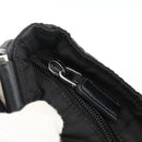 PRADA Shoulder Bag Nylon Black Silver Auth bs32792-10