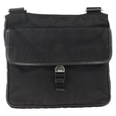 PRADA Shoulder Bag Nylon Black Silver Auth bs32792-13