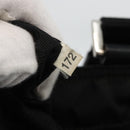 PRADA Shoulder Bag Nylon Black Silver Auth bs32792-12