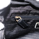 PRADA Rucksack Nylon Schwarz Silber Auth bs32793-25