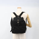 PRADA Rucksack Nylon Schwarz Silber Auth bs32793-27