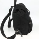 PRADA Rucksack Nylon Schwarz Silber Auth bs32793-3