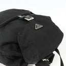 PRADA Rucksack Nylon Schwarz Silber Auth bs32793-6