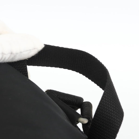 PRADA Rucksack Nylon Schwarz Silber Auth bs32793