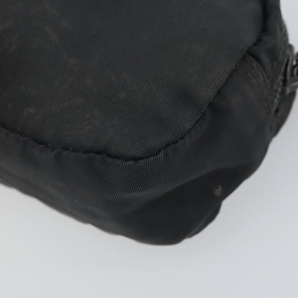 PRADA Pouch Nylon Black Auth bs32795
