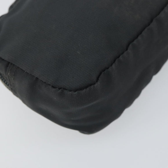 PRADA Pouch Nylon Black Auth bs32795