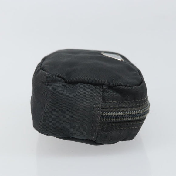 PRADA Pouch Nylon Black Auth bs32795