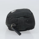 PRADA Pouch Nylon Black Auth bs32795-4