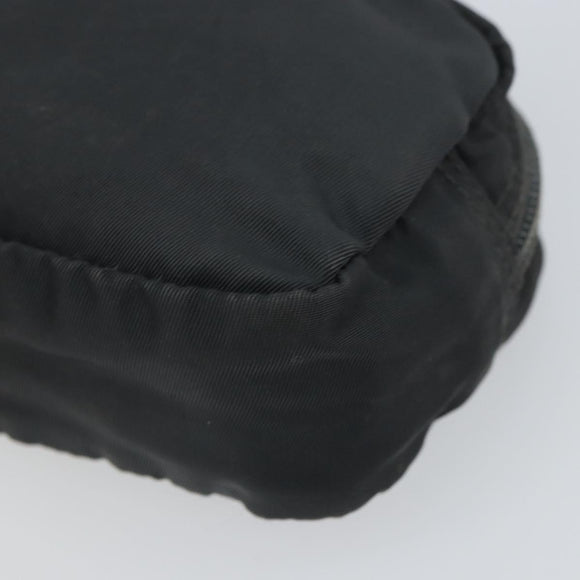PRADA Pouch Nylon Black Auth bs32795