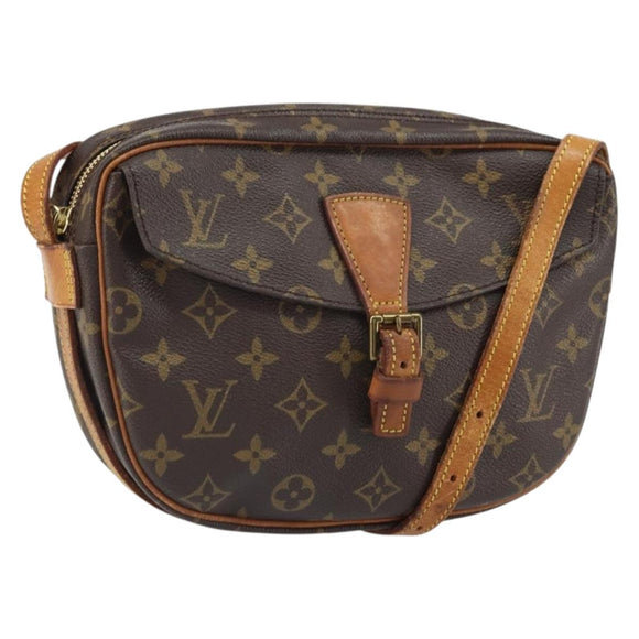 LOUIS VUITTON Monogram Jeune Fille MM Shoulder Bag M51226 LV Auth bs32798