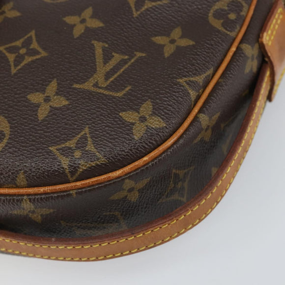 LOUIS VUITTON Monogram Jeune Fille MM Shoulder Bag M51226 LV Auth bs32798