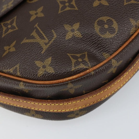 LOUIS VUITTON Monogram Jeune Fille MM Shoulder Bag M51226 LV Auth bs32798