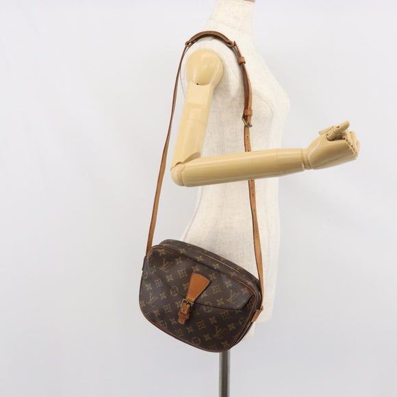 LOUIS VUITTON Monogram Jeune Fille MM Shoulder Bag M51226 LV Auth bs32798