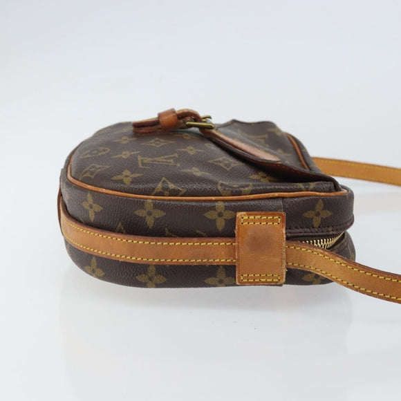 LOUIS VUITTON Monogram Jeune Fille MM Shoulder Bag M51226 LV Auth bs32798