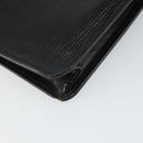 LOUIS VUITTON Epi Porte Documents・Senatur Briefcase Black M54452 Auth bs32800-15