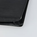 LOUIS VUITTON Epi Porte Documents・Senatur Briefcase Black M54452 Auth bs32800-8