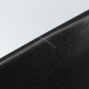 LOUIS VUITTON Epi Porte Documents・Senatur Briefcase Black M54452 Auth bs32800-9