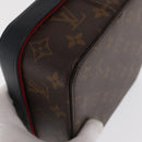 LOUIS VUITTON Monogram Boite Camille GM Pouch Red GI0020 LV Auth bs32805V-15