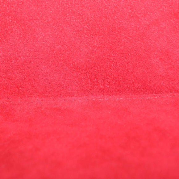 LOUIS VUITTON Monogram Boite Camille GM Pouch Red GI0020 LV Auth bs32805V