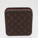 LOUIS VUITTON Monogram Boite Camille GM Pouch Red GI0020 LV Auth bs32805V-6
