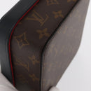 LOUIS VUITTON Monogram Boite Camille GM Pouch Red GI0020 LV Auth bs32805V-7