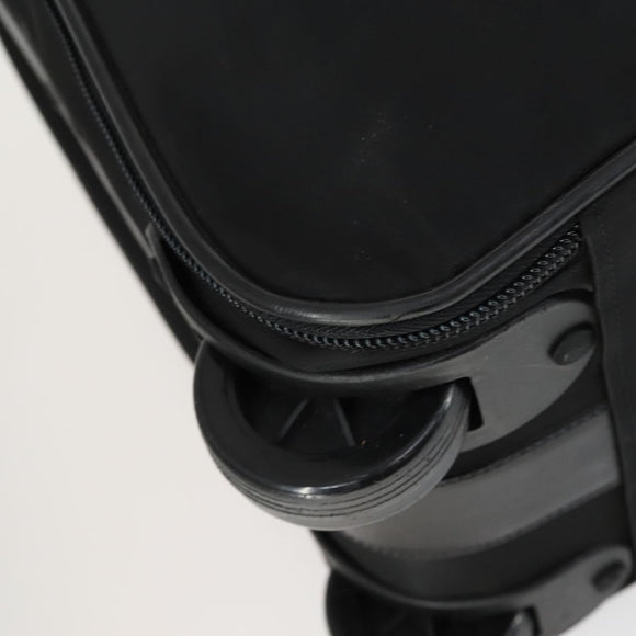 PRADA Carry Bag Nylon Black Silver Auth bs32807