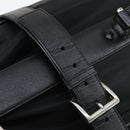 PRADA Carry Bag Nylon Black Silver Auth bs32807-20