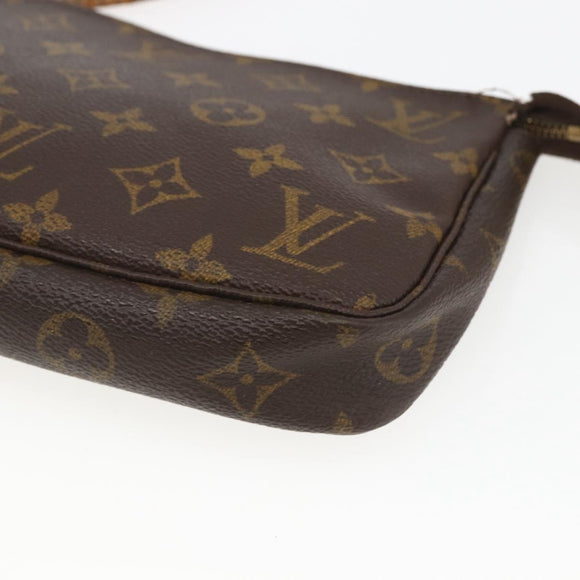 LOUIS VUITTON Monogram Pochette Accessoires Pouch M51980 LV Auth bs32811