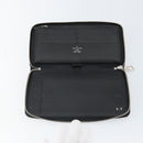 LOUIS VUITTON Damier Graphite Zippy Organizer Long Wallet N61214 LV Auth bs32812-8