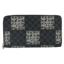 LOUIS VUITTON Damier Graphite Zippy Organizer Long Wallet N61214 LV Auth bs32812-13