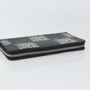 LOUIS VUITTON Damier Graphite Zippy Organizer Long Wallet N61214 LV Auth bs32812-5