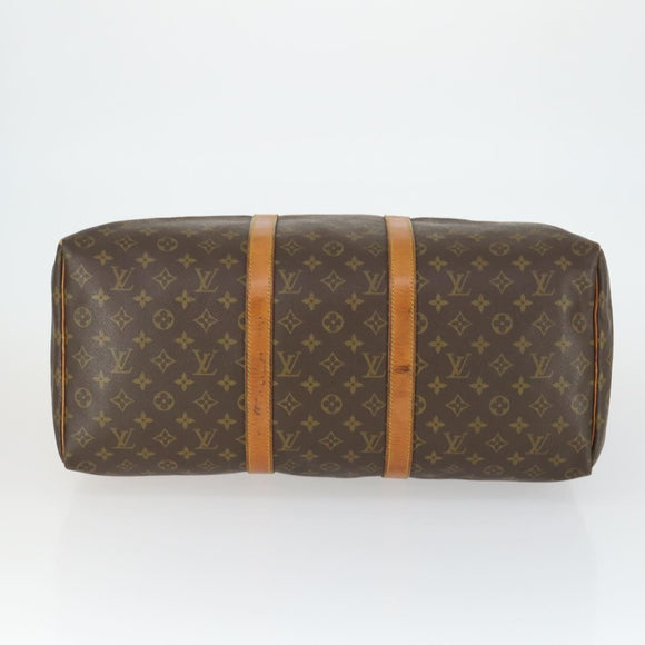 LOUIS VUITTON Monogram Keepall 45 Boston Bag M41428 LV Auth bs32819