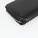 LOUIS VUITTON Epi Zippy Wallet Long Wallet Black M64838 LV Auth bs32820-16