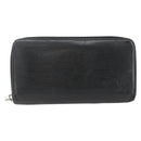 LOUIS VUITTON Epi Zippy Wallet Long Wallet Black M64838 LV Auth bs32820-13