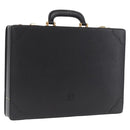 LOEWE Trunk Leather Black Auth bs32822-1
