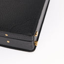 LOEWE Trunk Leather Black Auth bs32822-8