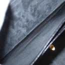 LOEWE Trunk Leather Black Auth bs32822-22