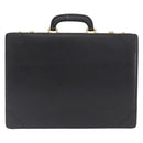 LOEWE Trunk Leather Black Auth bs32822-2