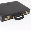 LOEWE Trunk Leather Black Auth bs32822-6