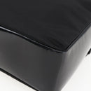 GUCCI Bamboo Hand Bag Nylon Black Silver Auth bs32825-10