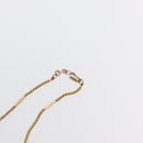 SAINT LAURENT Necklace metal 2 Set Gold Auth bs32833-11