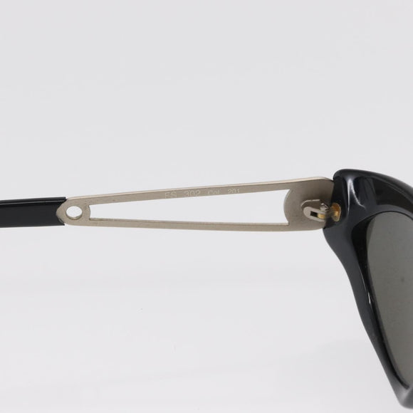 FENDI Sunglasses plastic Black Auth bs32837