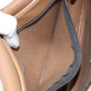 Christian Dior Honeycomb Canvas Shoulder Bag PVC Black Gold Auth bs32839-22