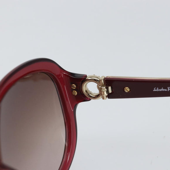 Salvatore Ferragamo Sunglasses plastic Red Auth bs32845