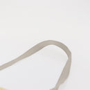 CHANEL Sports Line Shoulder Bag Nylon White Silver CC Auth bs32848-8
