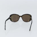 CHANEL Sunglasses plastic Black CC Auth bs32851-3
