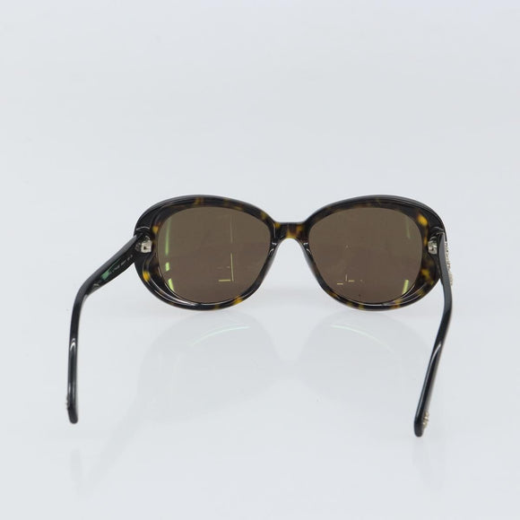 CHANEL Sunglasses plastic Black CC Auth bs32851