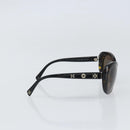 CHANEL Sunglasses plastic Black CC Auth bs32851-6