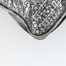 CHANEL Unlimited Tote Bag Nylon Silver CC Auth bs32854-13