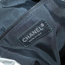 CHANEL Unlimited Tote Bag Nylon Silver CC Auth bs32854-18